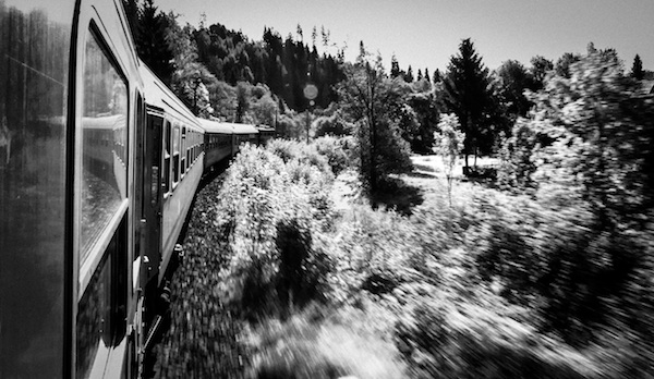 Dans le train vers Zakopane