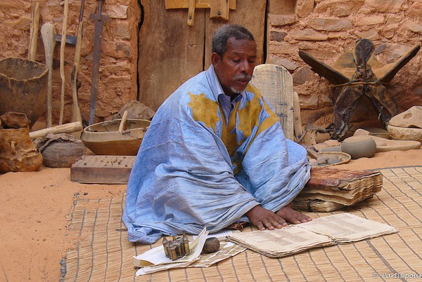 Bibliothèque Fondation Ahmed Mahmoud, Chinguetti, Mauritanie