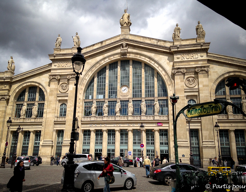 Gare du Nord en attendant le Thalys qui me ramènera en Belgique.