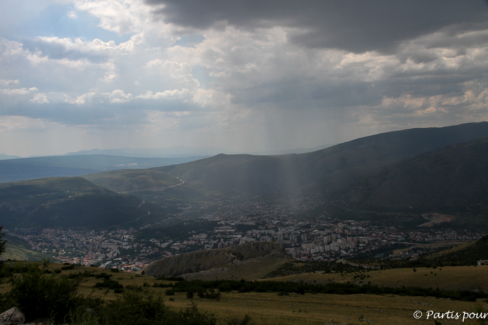 Vue sur Mostar, Bosnie-Herzégovine. Cinq jours sur les routes de l'Herzégovine