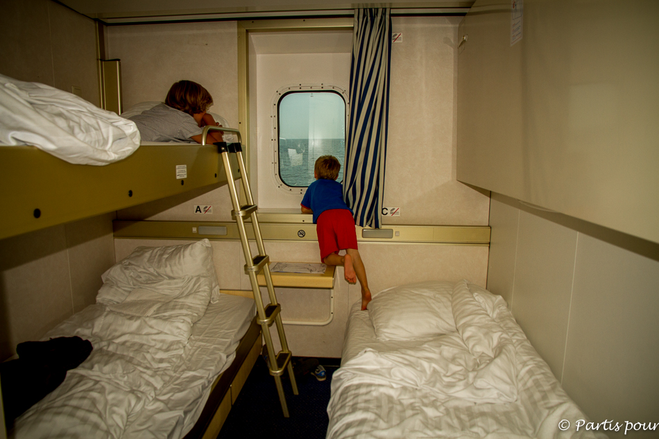 Cabine, Traversée Amsterdam - Newcastle, DFDS Seaways