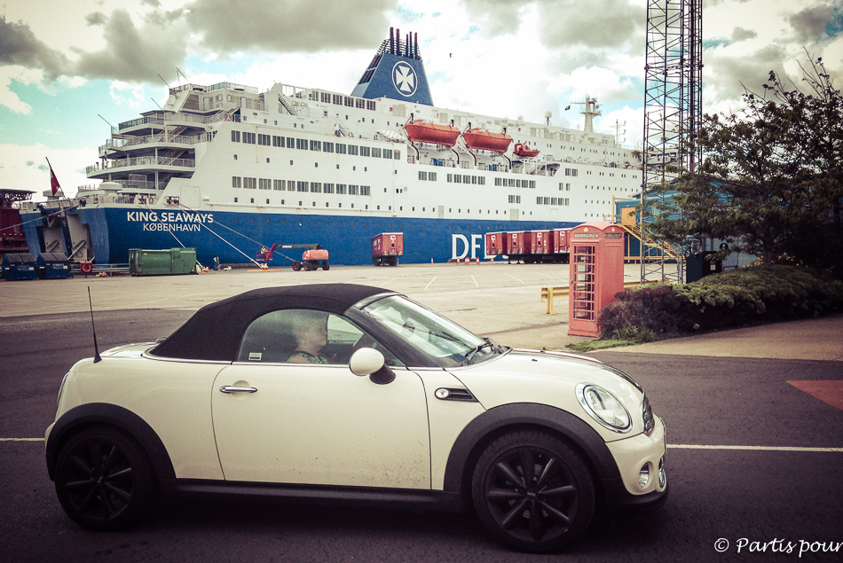 D’Amsterdam à Newcastle avec des enfants sur le King Seaways