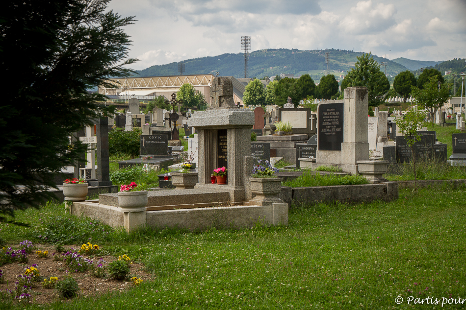 Cimetière de Kosevo. Découvrir Sarajevo avec un enfant