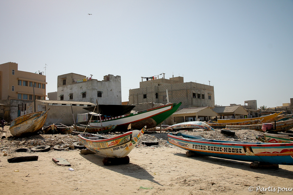 Bilan 2015. Sur la plage des pêcheurs de Yoff, Dakar, Sénégal