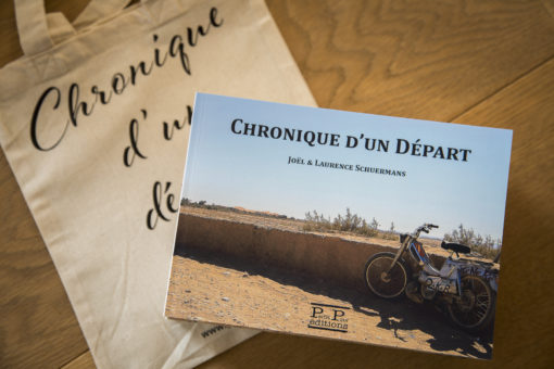 Chronique d'un départ, Joël & Laurence Schuermans, Editions Partis pour