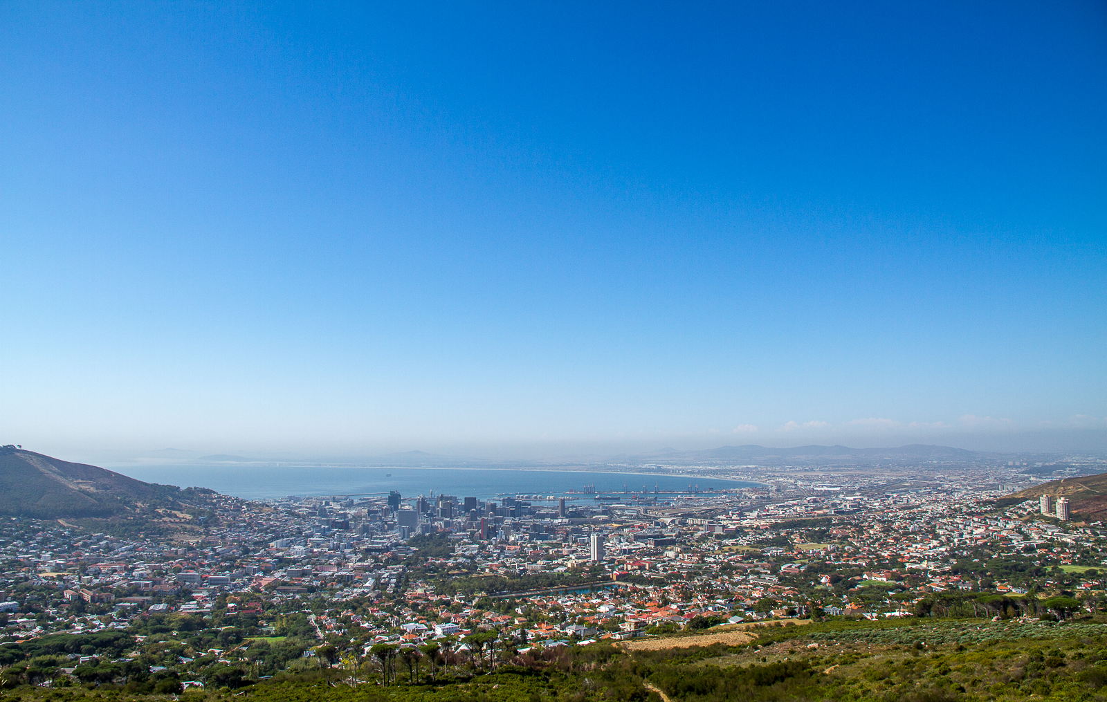 Vue sur Cape Town depuis la Table Mountain, Afrique du Sud - Partis pour