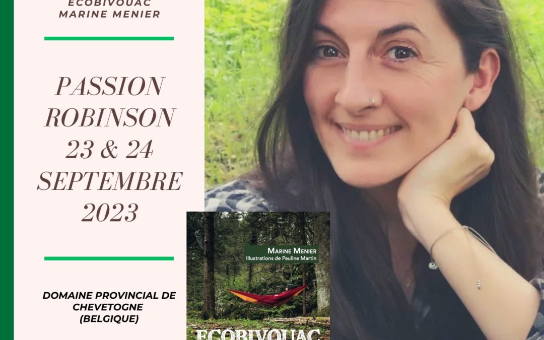 Marine Menier au Salon Passion Robinson